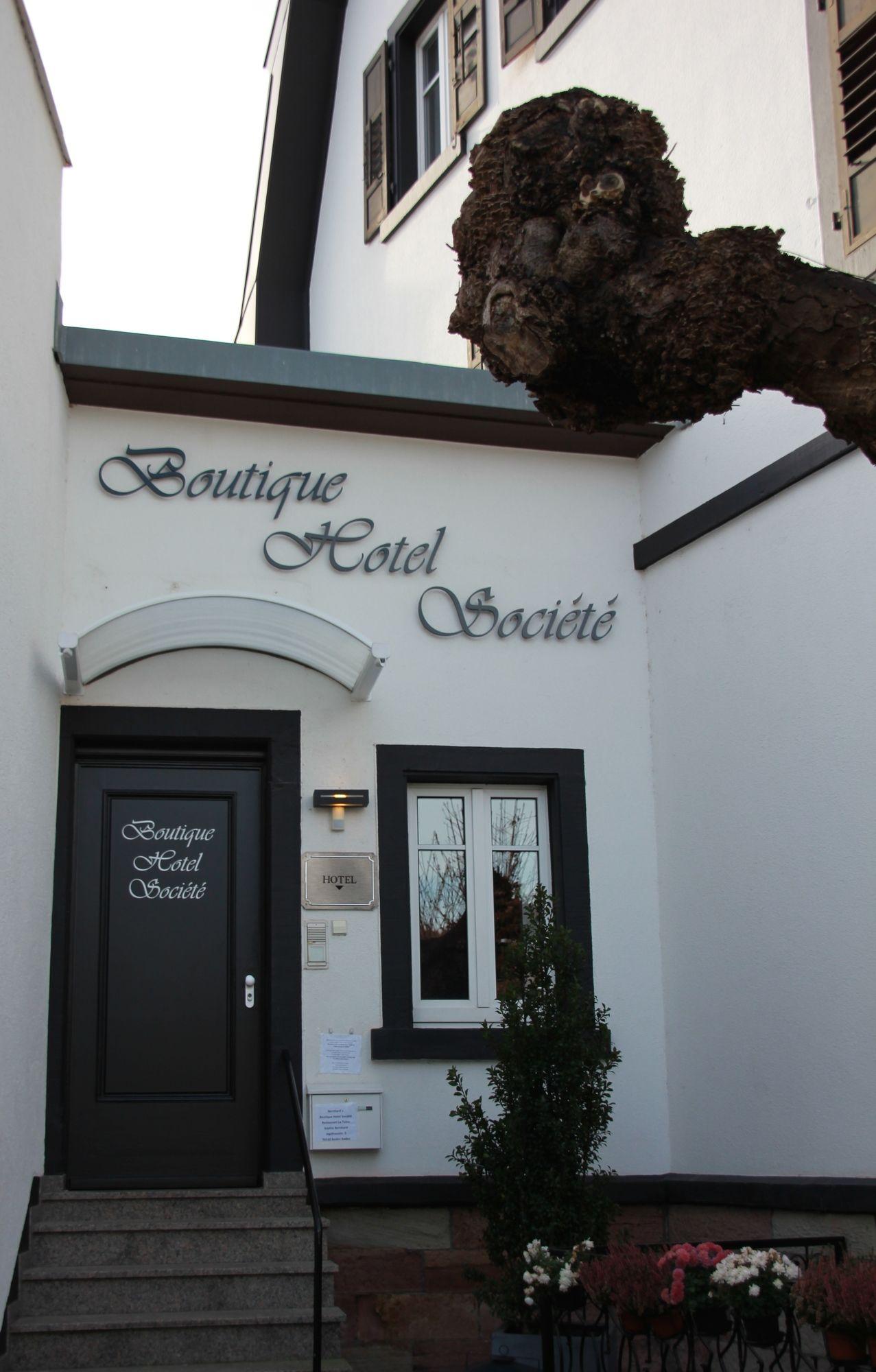 Boutique Hotel Societe บาเดน-บาเดน ภายนอก รูปภาพ